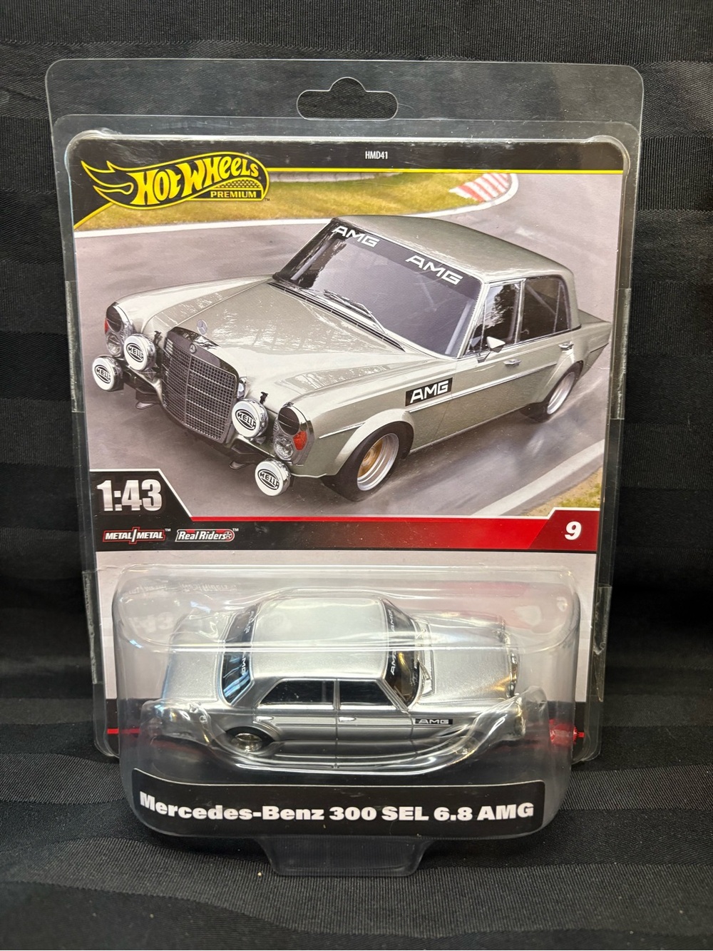 2024 Hot Wheels Premium Mercedes-Benz 300 SEL 6.8 AMG #9 1:43 scale